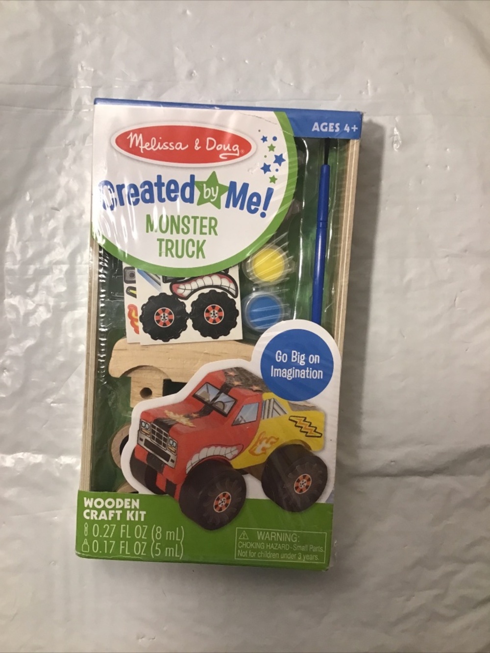 Melissa & Doug Monster Truck Wooden Craft Kit